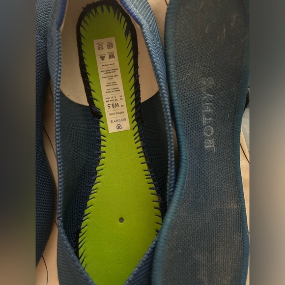 Rothy’s The Point Navy Blue Shoes SZ 8.5 - Picture 11 of 11